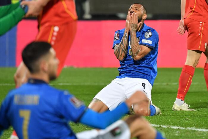 Italia è ancora fuori dai Mondiali, perde 1-0 con la Macedonia del Nord