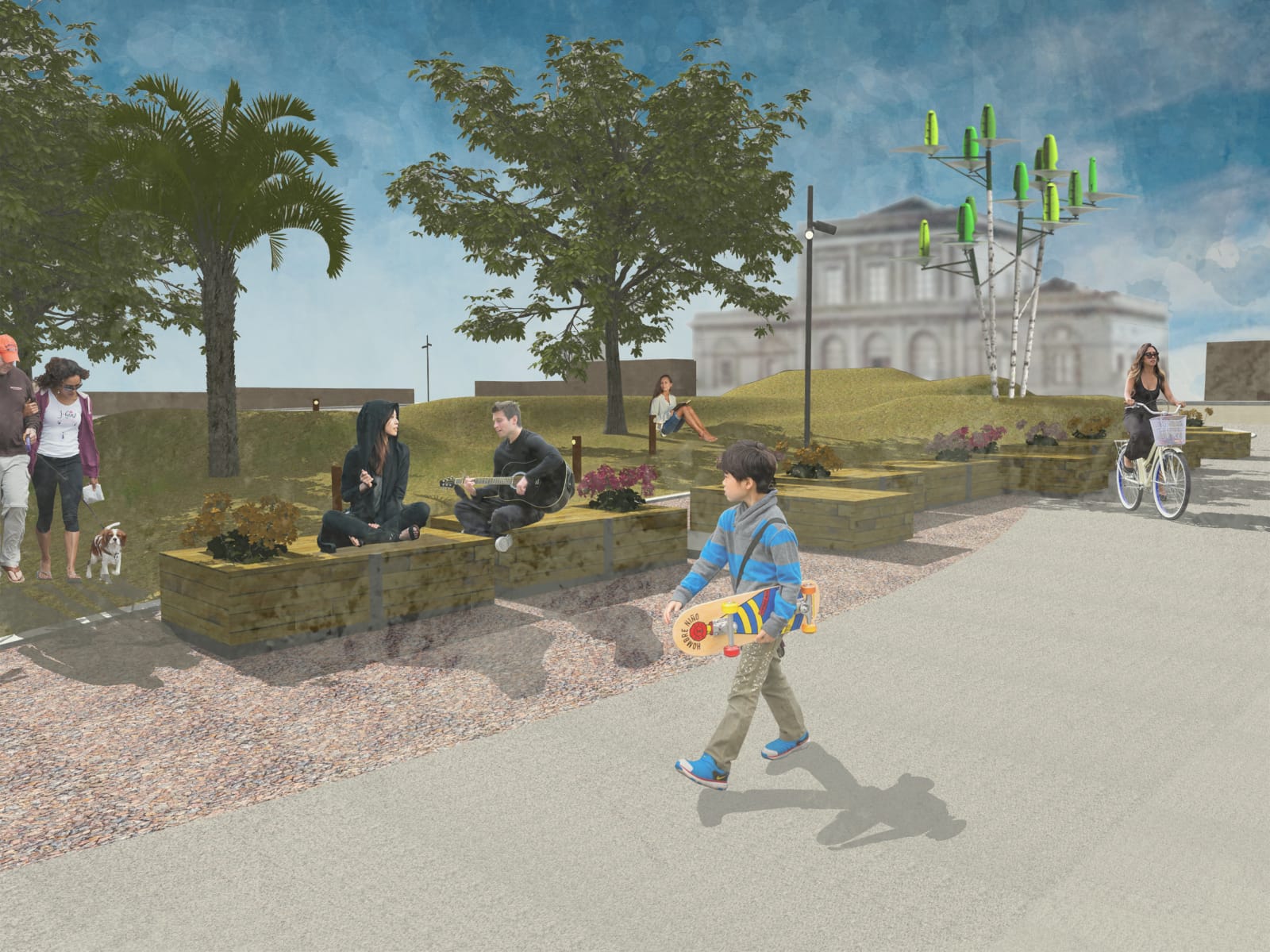 La piazza Marconi di Milazzo è già pronta a cambiare volto