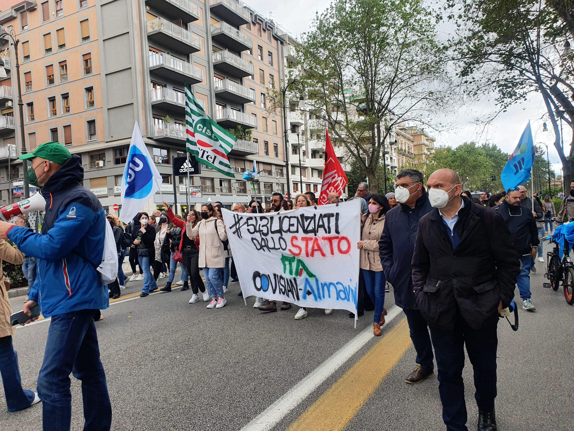 Covisian-Almaviva, proteste per chiedere nuovi confronti