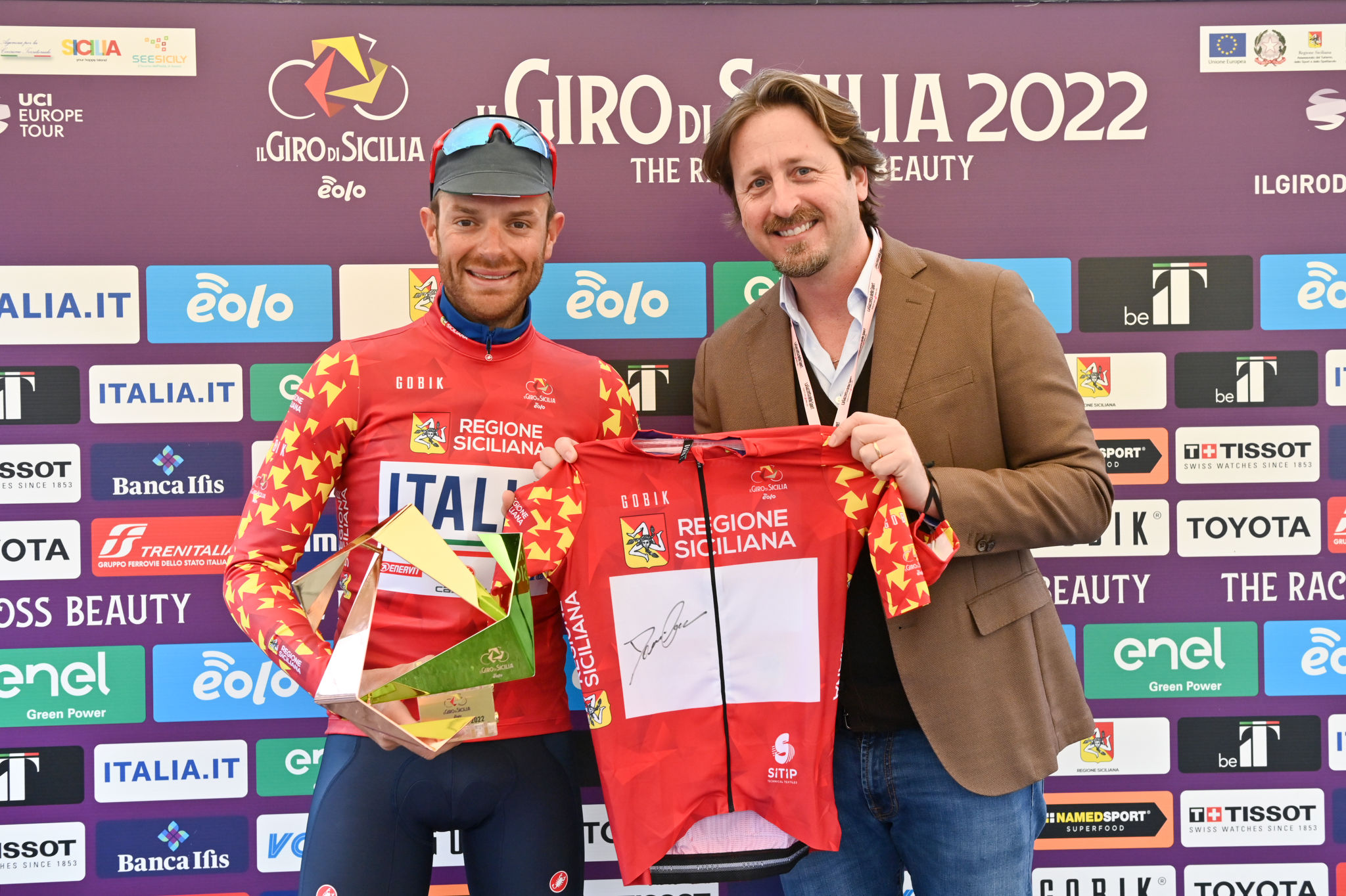 Giro di Sicilia 2022, Caruso: “Farò vedere ai miei figli le salite della vittoria”