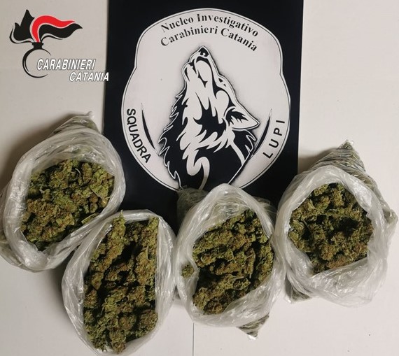 Catania, sequestrati 400 grammi di amnesia: arrestato 63enne