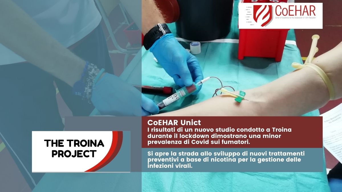 Covid, meno casi tra i fumatori: UniCt e l’idea dei farmaci alla nicotina