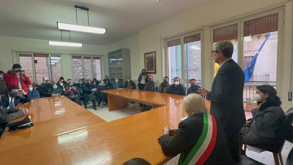 Musumeci a Motta D’Affermo e Pettineo: “Priorità alle aree interne” – Foto