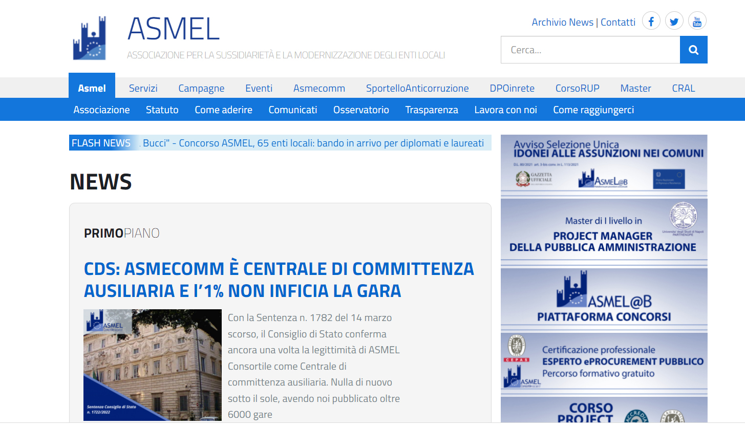 Nove comuni siciliani hanno siglato accordo con Asmel per assunzioni smart nella Pa
