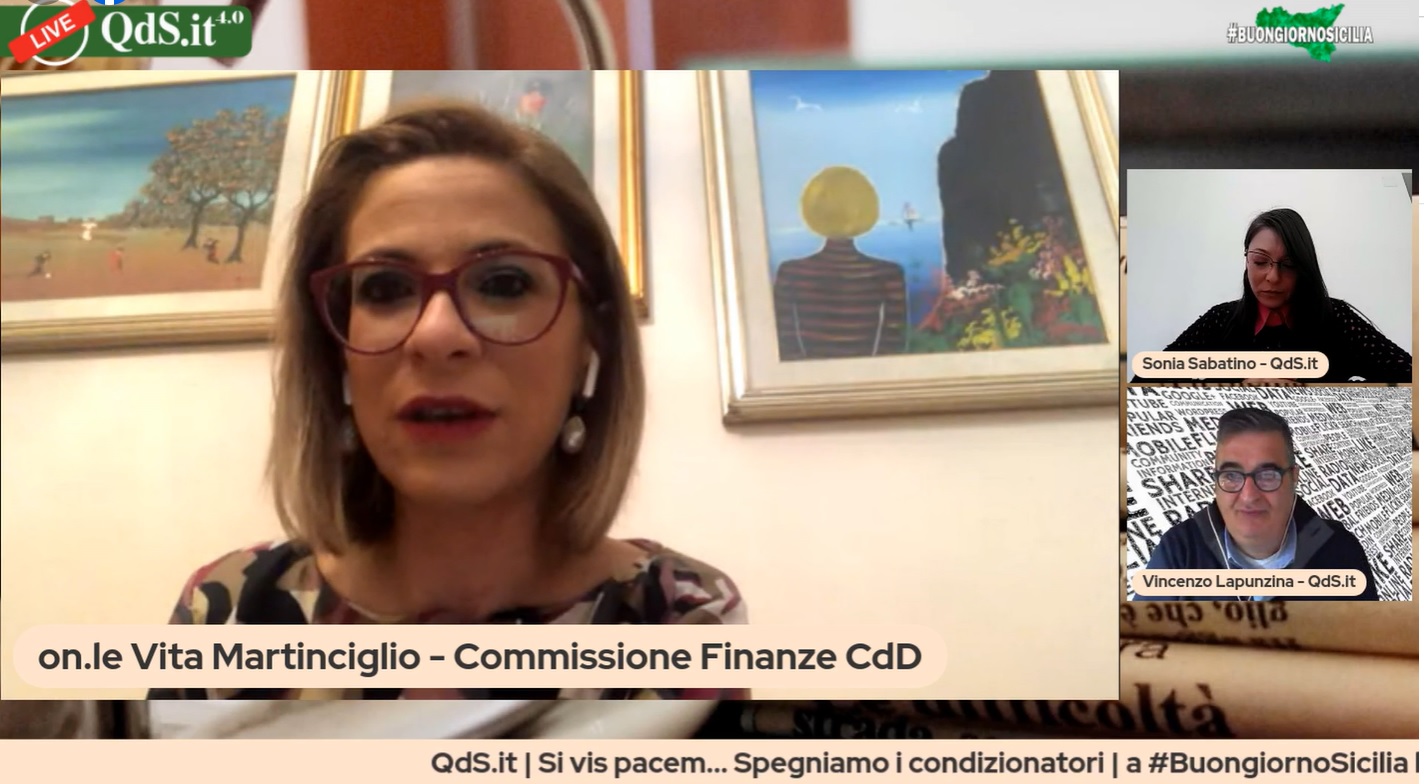 Crisi Ucraina e caro vita. A #BuongiornoSicilia l’onorevole Martinciglio