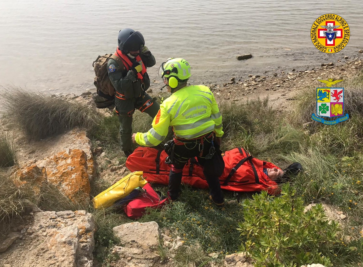 Mozia, turista caduta in sentiero salvata dal Soccorso Alpino