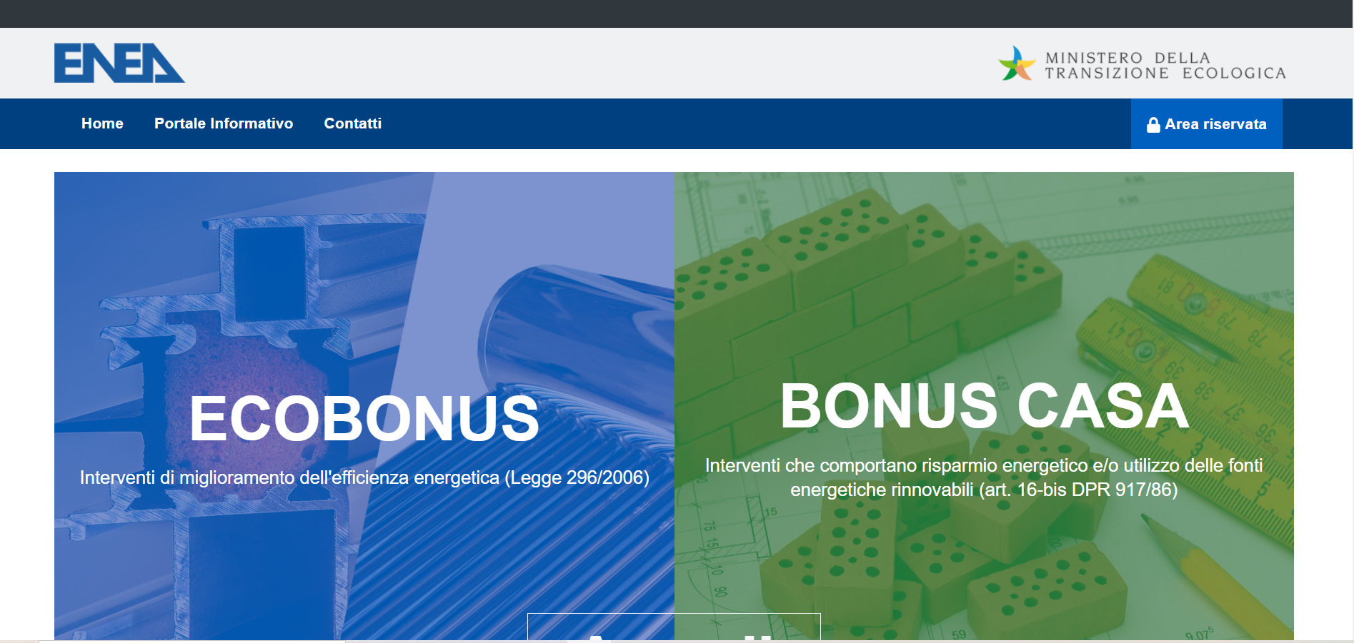 Ecobonus e Bonus Casa, online il portale 2022 per invio dati a ENEA