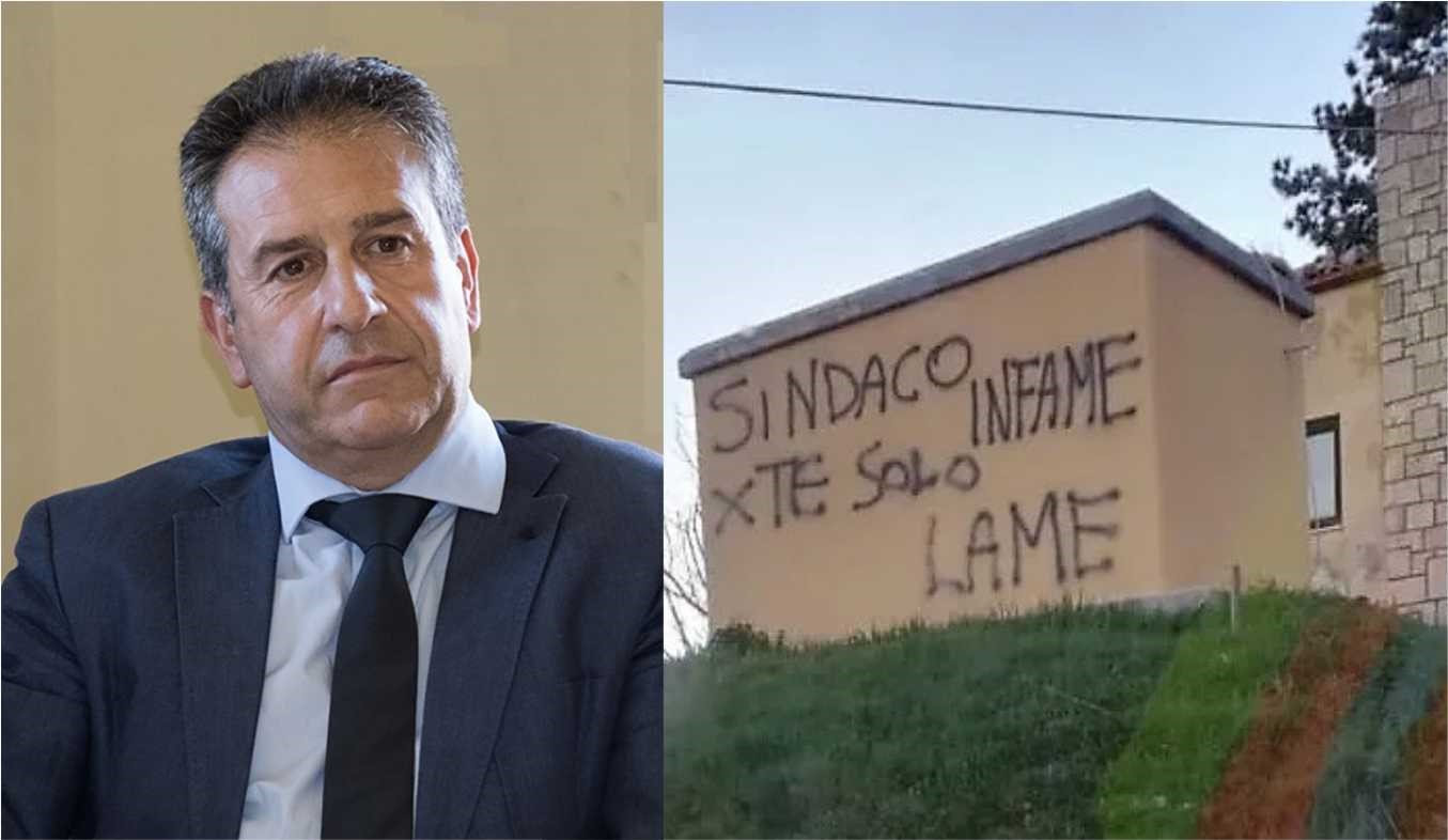 Petralia Soprana, intimidazione al sindaco Macaluso: “Infame, per te solo lame”