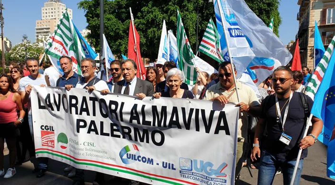 Vertenza Almaviva, Albano: “Faremo il possibile per tutelare lavoratori di Palermo e Catania”