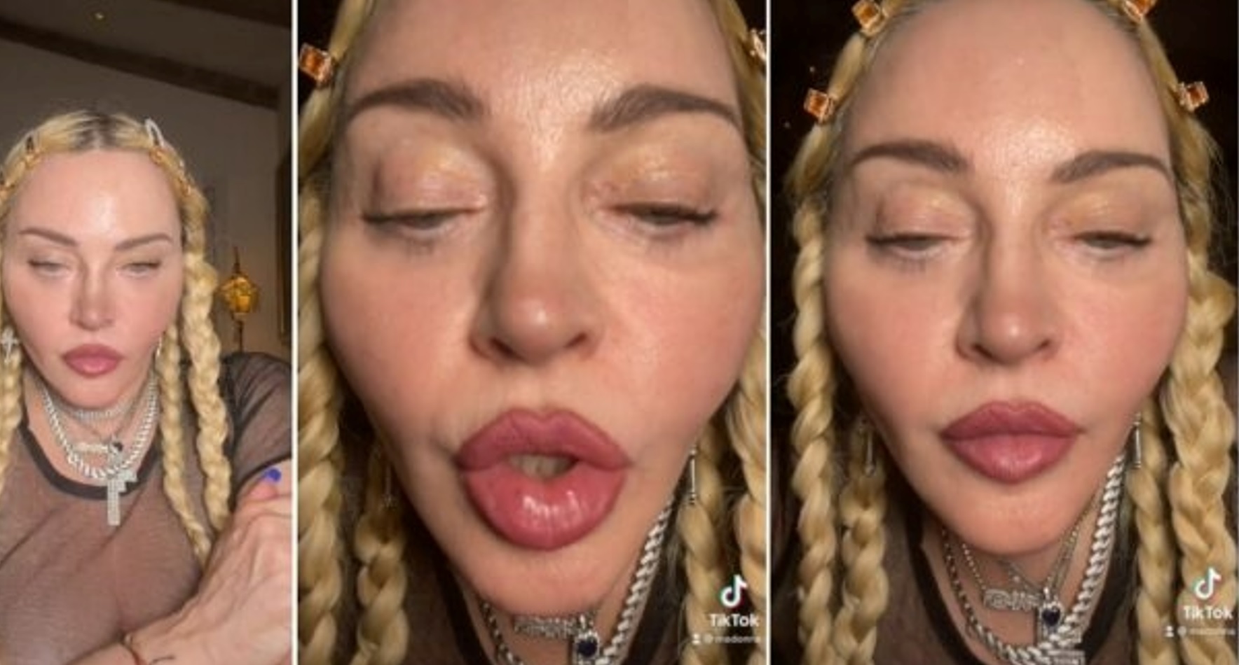 Madonna “spaventa” nel video Tik Tok, i fan: “E’ irriconoscibile”