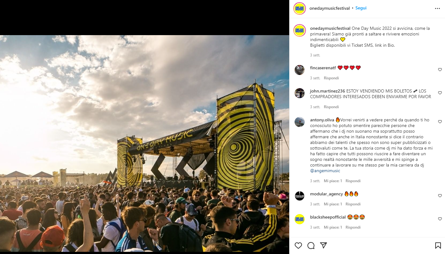 One Day Music, l’1 maggio torna l’appuntamento con la grande musica a Catania