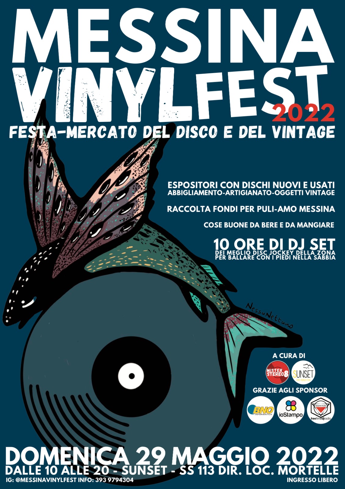 Messina Vinyl Fest, donati 200 CD all’Associazione Puli-Amo Messina