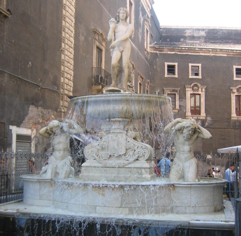 Un fiume nelle viscere della città di Catania