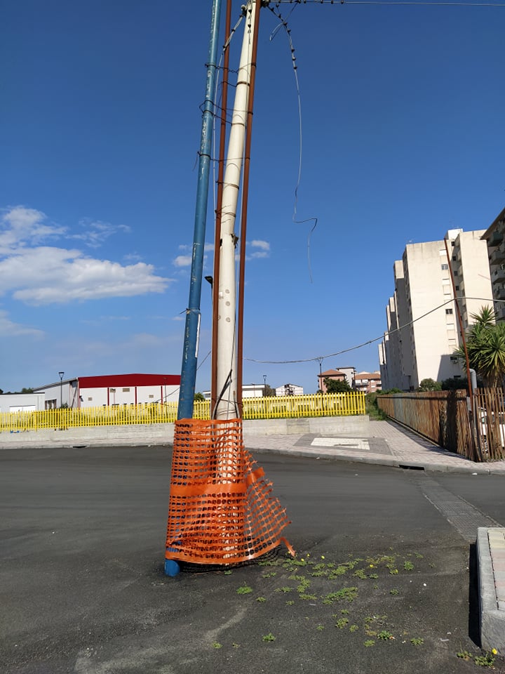 Spine verdi, lavori incompleti a Librino: la rabbia degli abitanti
