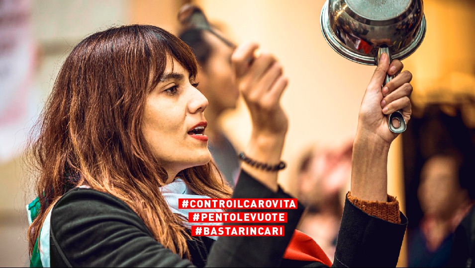 Protesta delle pentole vuote, il 10 giugno Federconsumatori in piazza contro il carovita