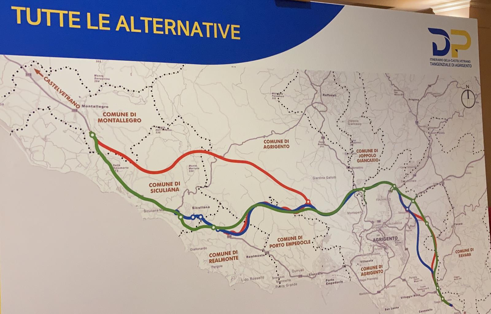 Tangenziale di Agrigento, al via il primo dibattito pubblico: tre possibili alternative