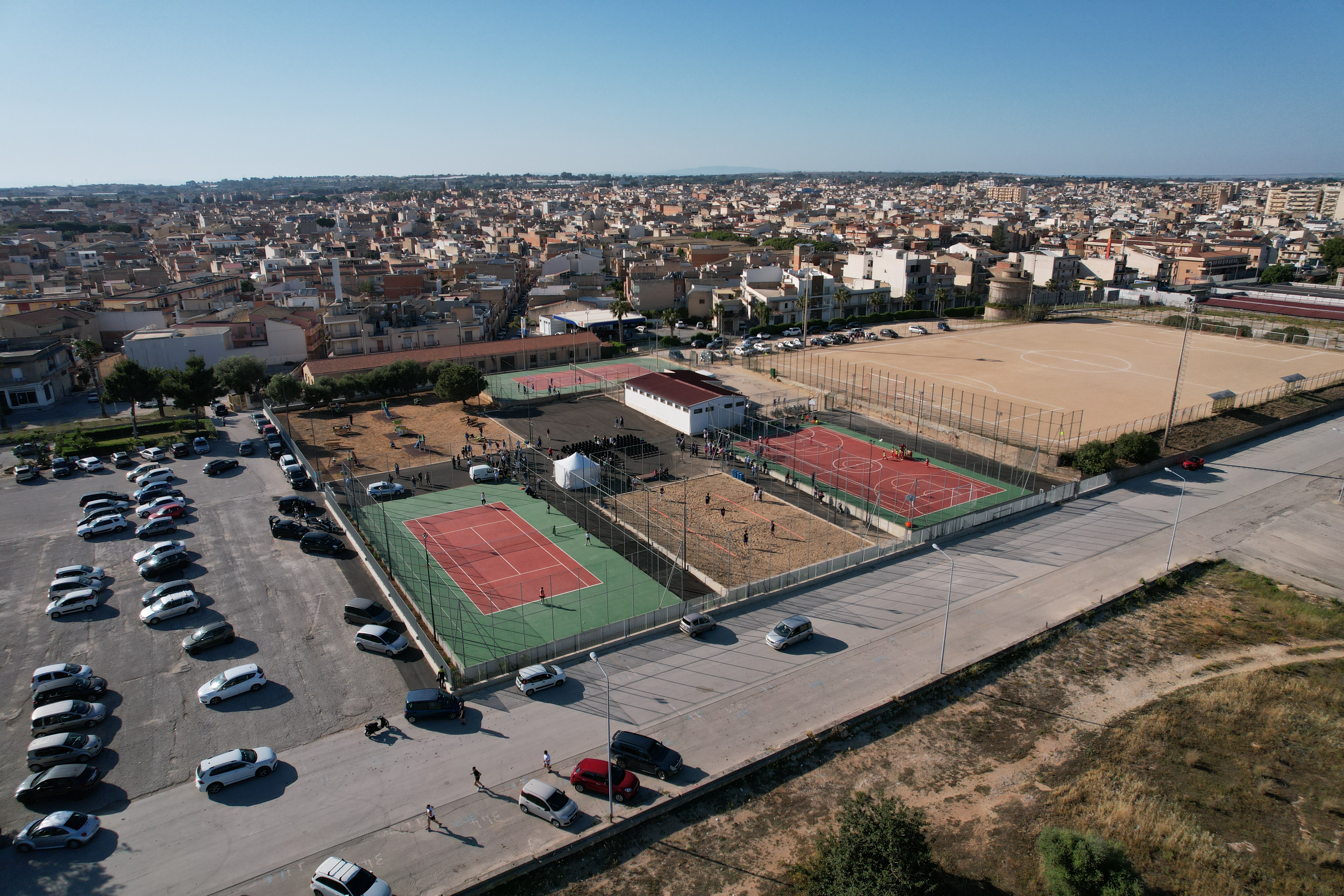 Vittoria, inaugurata area sportiva polivalente intitolata ad Aldo Liberto