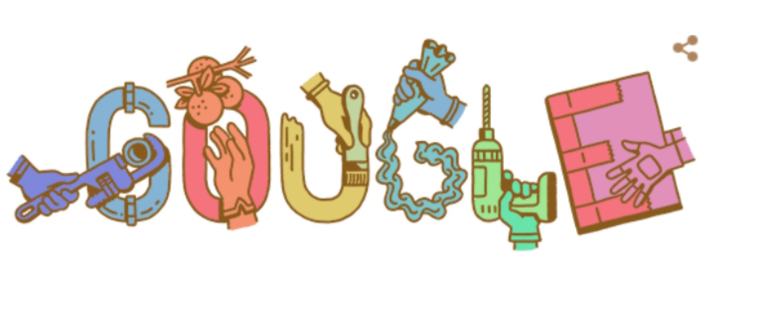 1 maggio, Festa del lavoro 2022: l’omaggio del doodle di Google