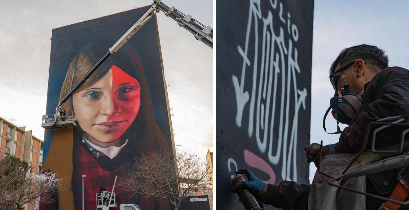 La street art di Giulio Rosk a Palermo con il progetto “Io Vorrei”: l’intervista