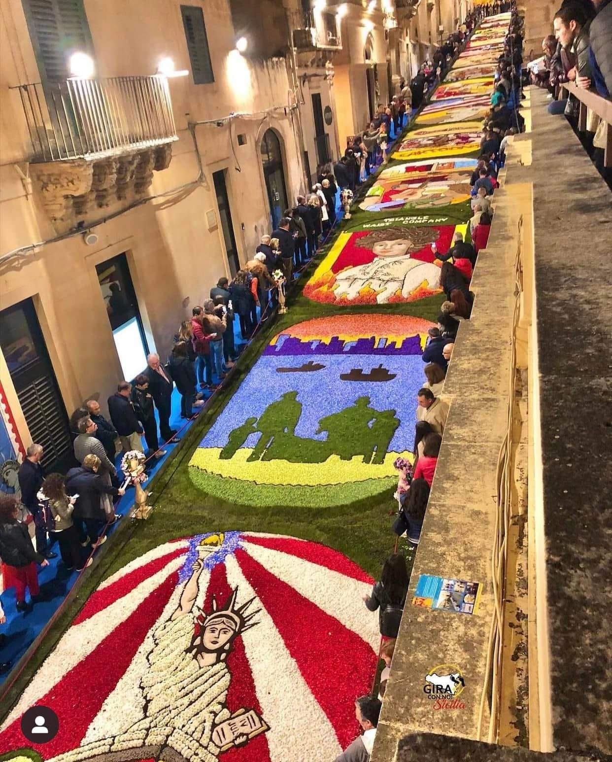 Torna l’Infiorata di Noto 2022, il programma e tutti gli eventi collegati