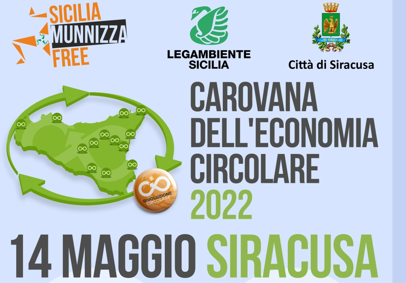 Carovana economia circolare di Legambiente: Siracusa prima tappa siciliana