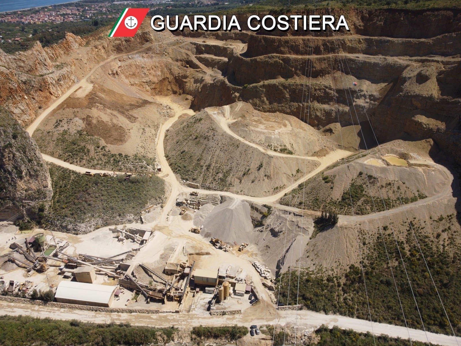 Sant’Agata Militello, sequestrata una cava di calcare inquinante