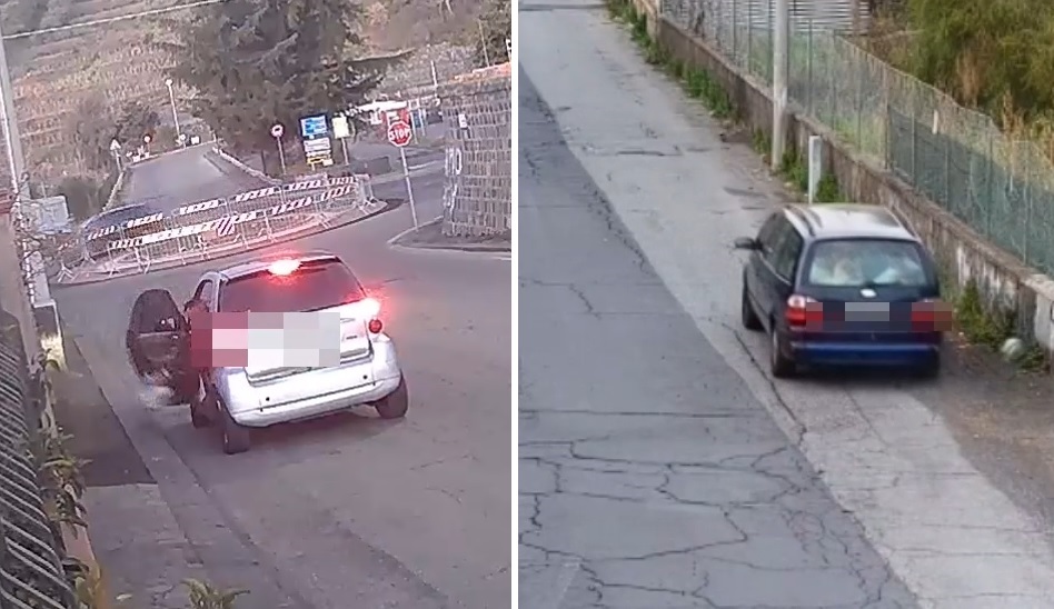 Rifiuti abbandonati a Pedara, zozzoni beccati dalle fototrappole