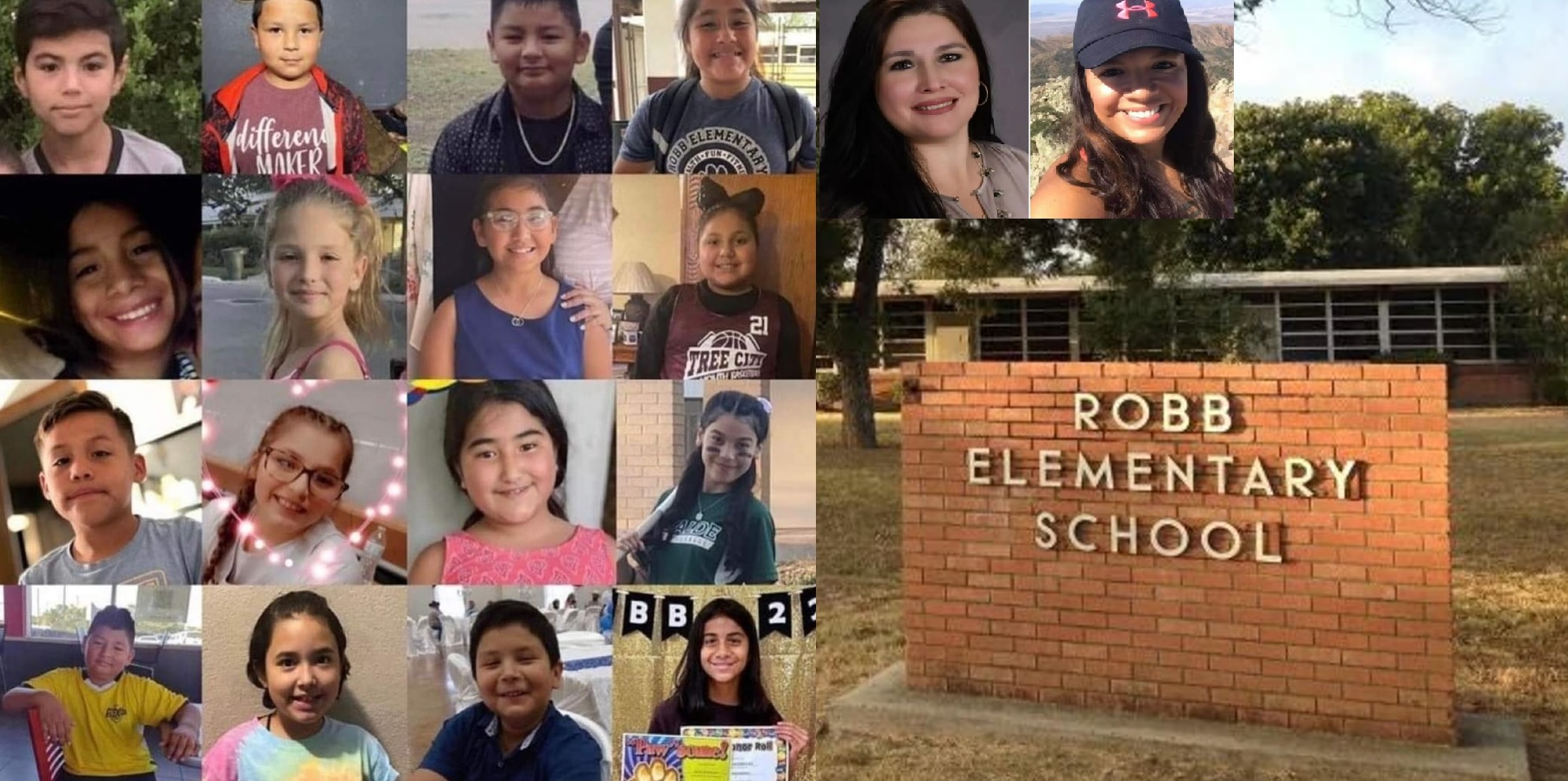 Strage di Uvalde, chi sono le vittime: 19 bambini e due insegnanti uccise da Salvador Ramos