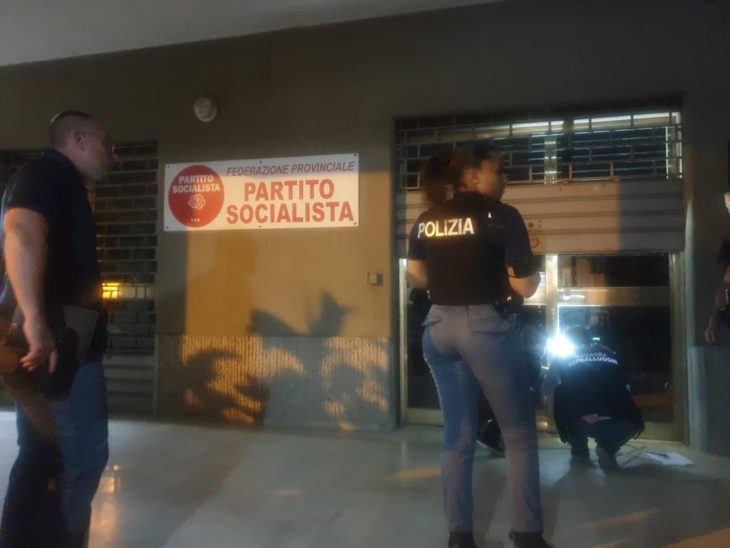 A Erice attacco intimidatorio ai danni del Partito socialista