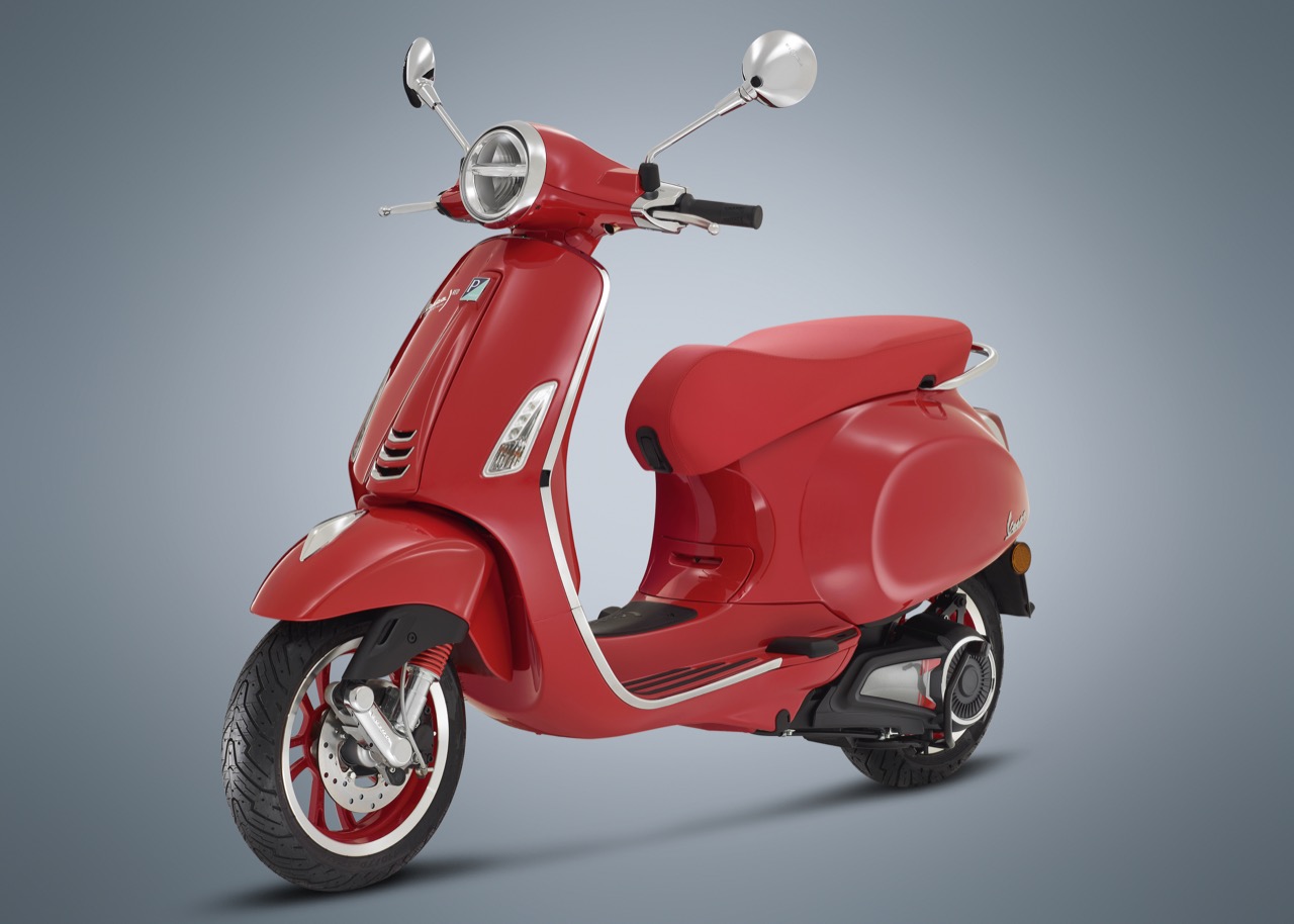 Vespa Elettrica diventa Red