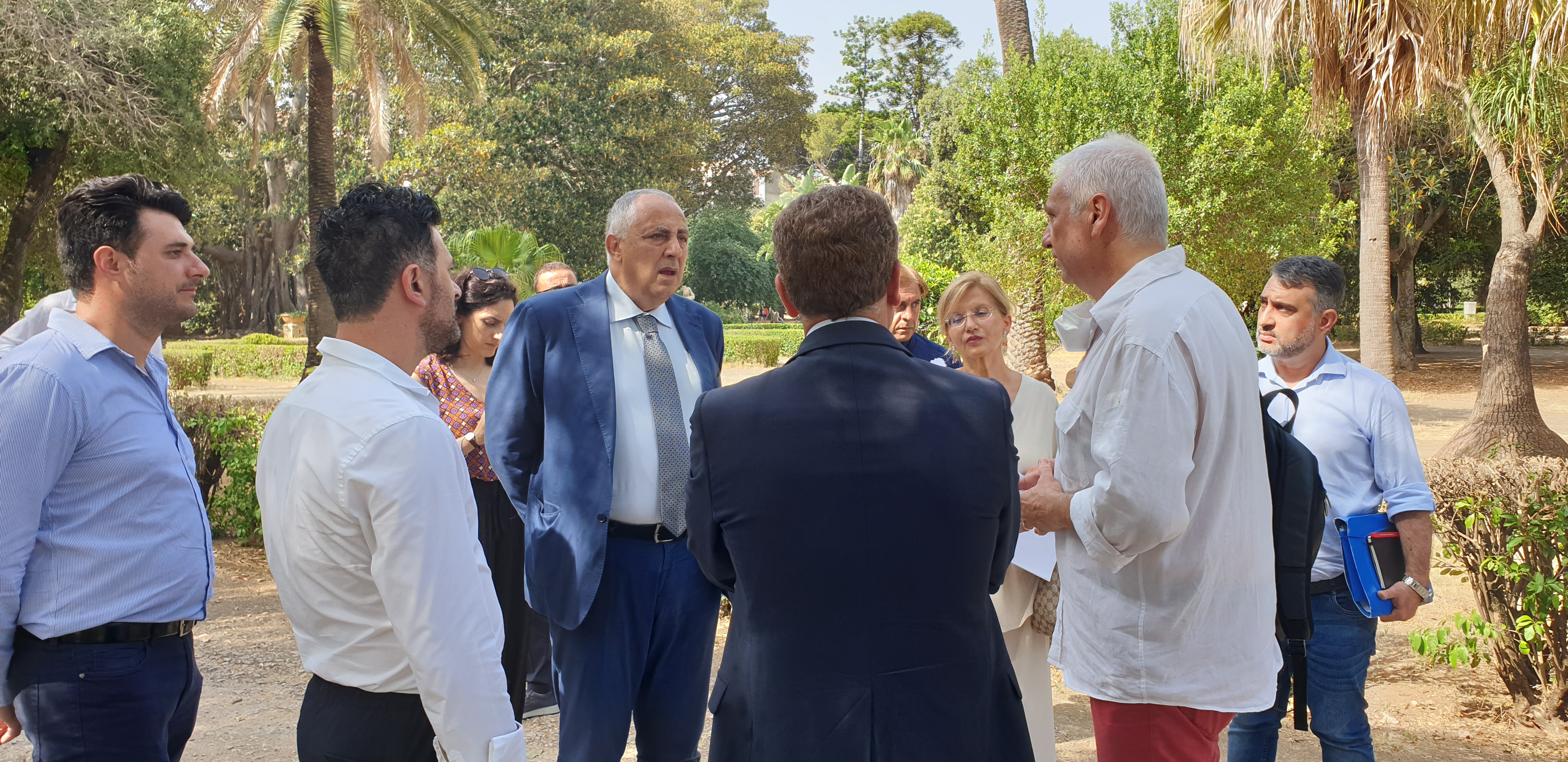 Palermo, al via i lavori di bonifica del parco di Villa Trabia