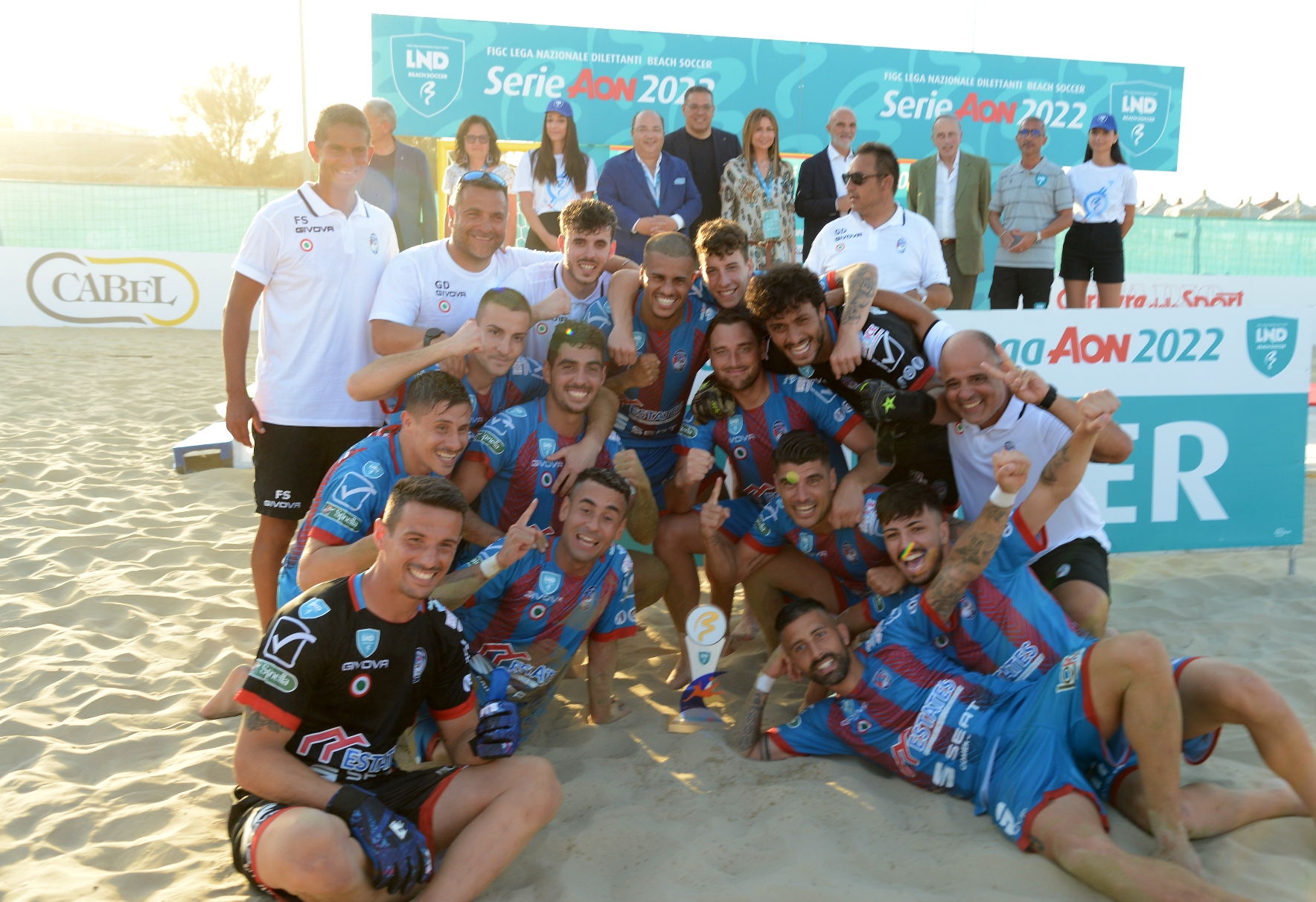 Il Catania Beach Soccer vince la Supercoppa Italiana, Pisa battuto 5-4