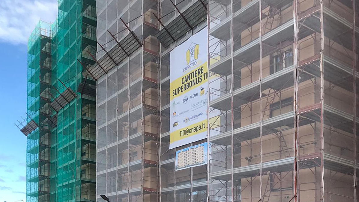 Superbonus 110%, il primo cantiere a Palermo: consegna il 5 giugno