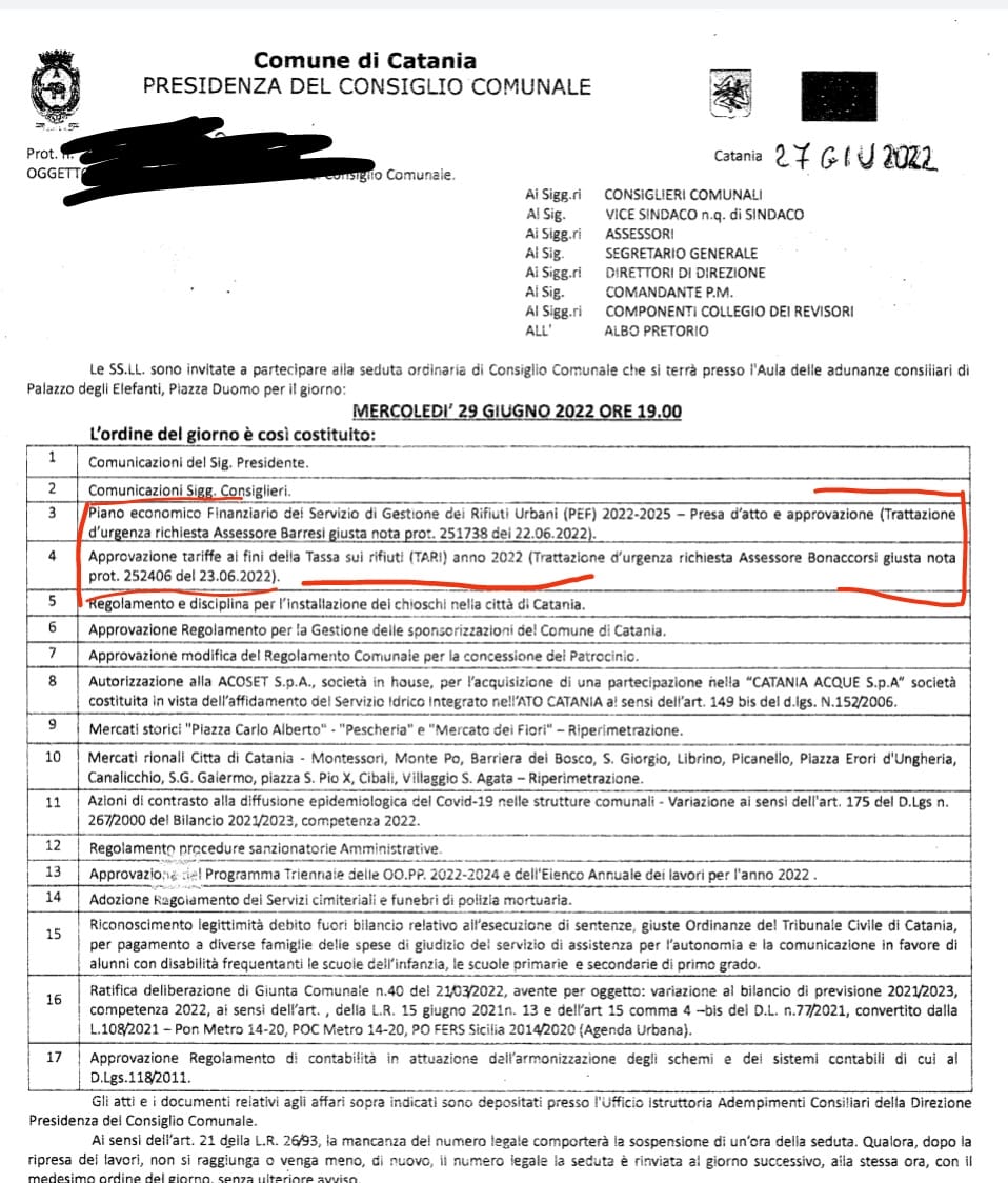 Galleria foto 'Rifiuti a Catania, oltre il danno, la beffa: Tari verso aumento del 18%' - foto 1