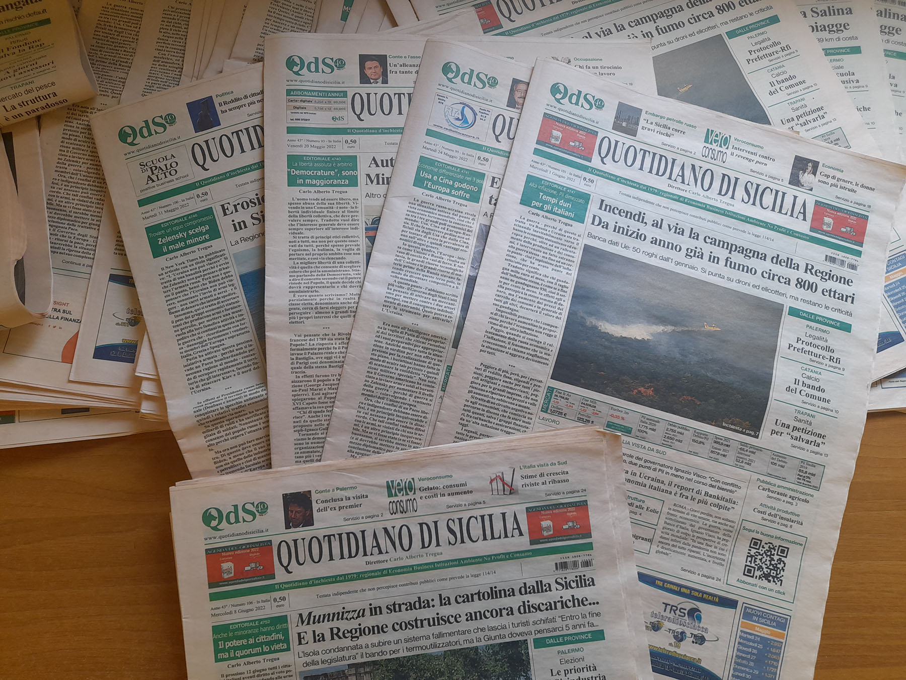 Il QdS non si ferma, a novembre la buona informazione porta con sé tante novità