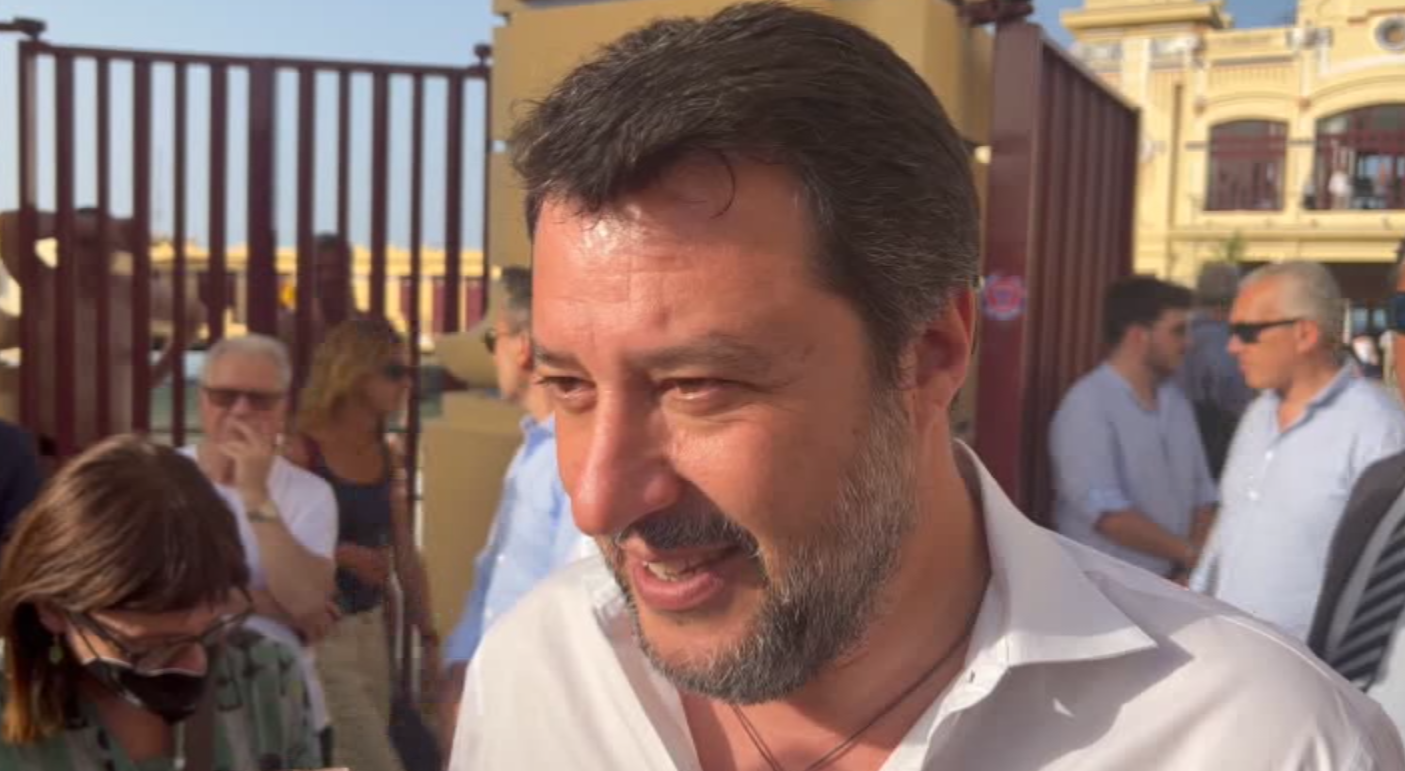Palermo, Salvini in aula bunker per nuova udienza processo “Open Arms”