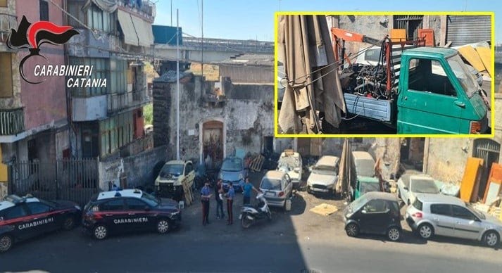 Catania, discarica in strada e illegalità diffusa: sanzioni e sequestri