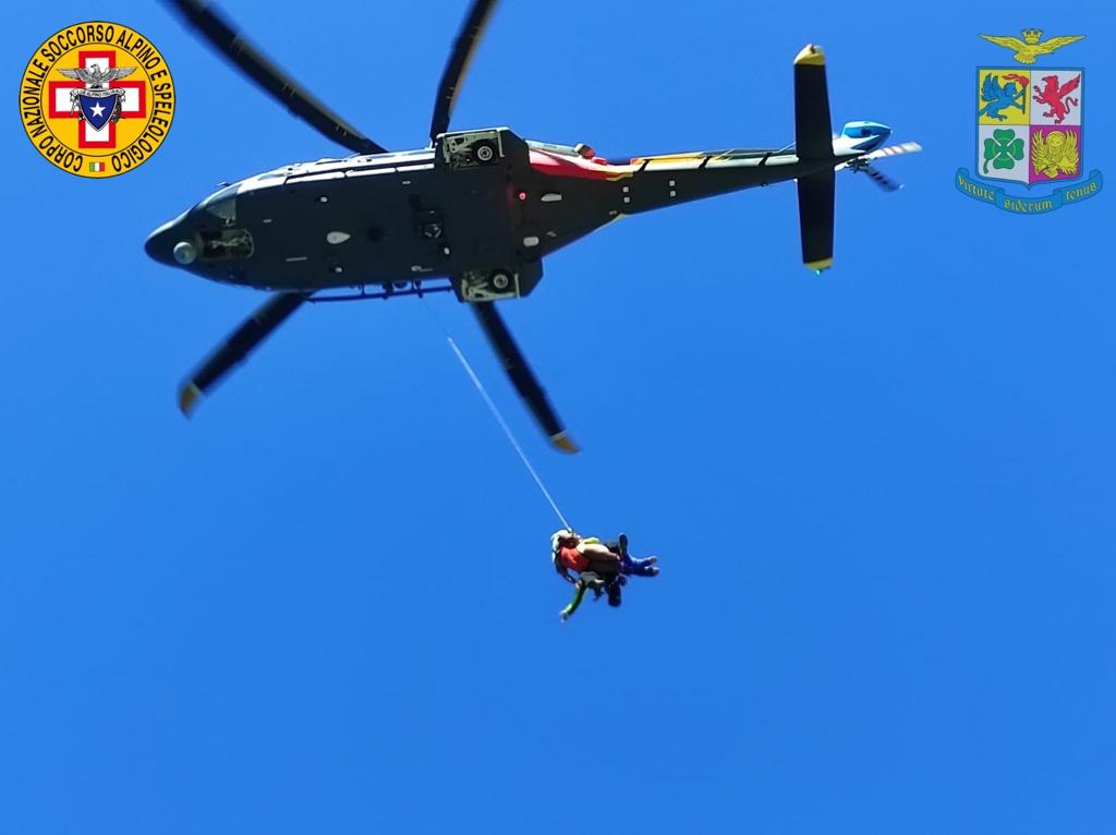 Escursionisti feriti alla riserva dello Zingaro, le foto del salvataggio