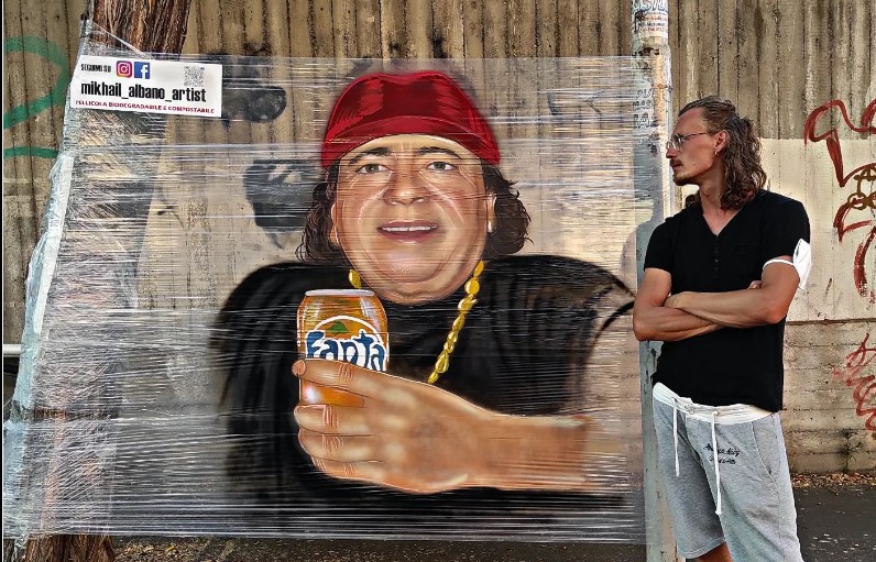 Brigantony, l’omaggio dell’artista Mikhail Albano a Catania