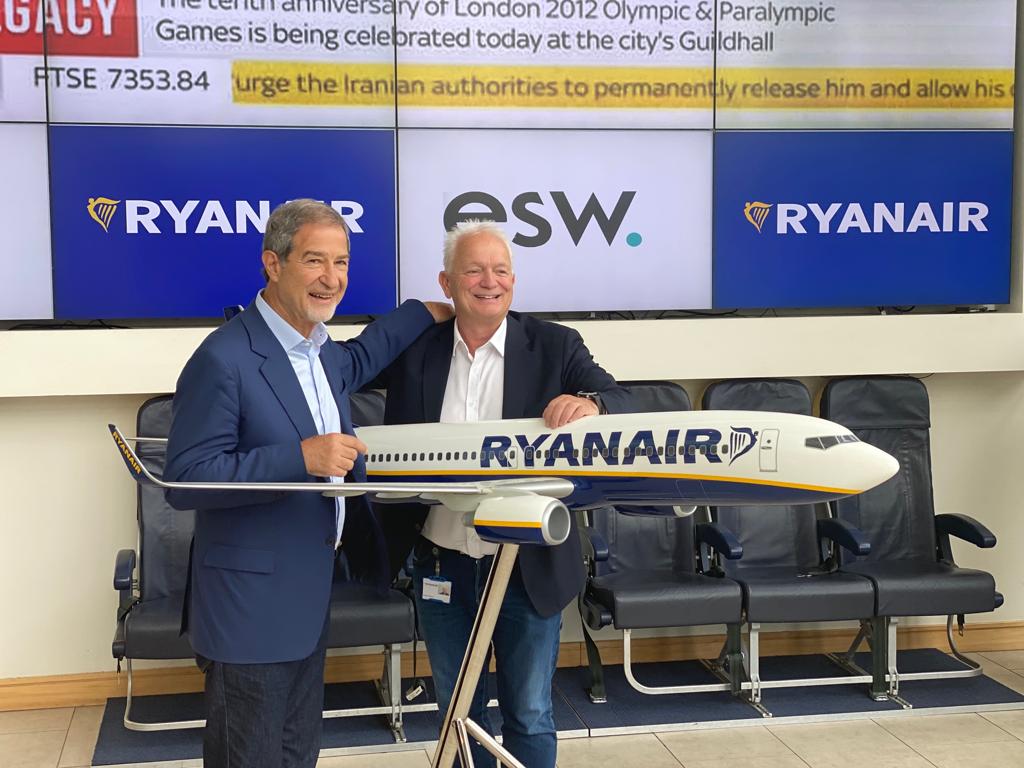 Musumeci a Dublino incontra il capo di Ryanair: più voli in Sicilia
