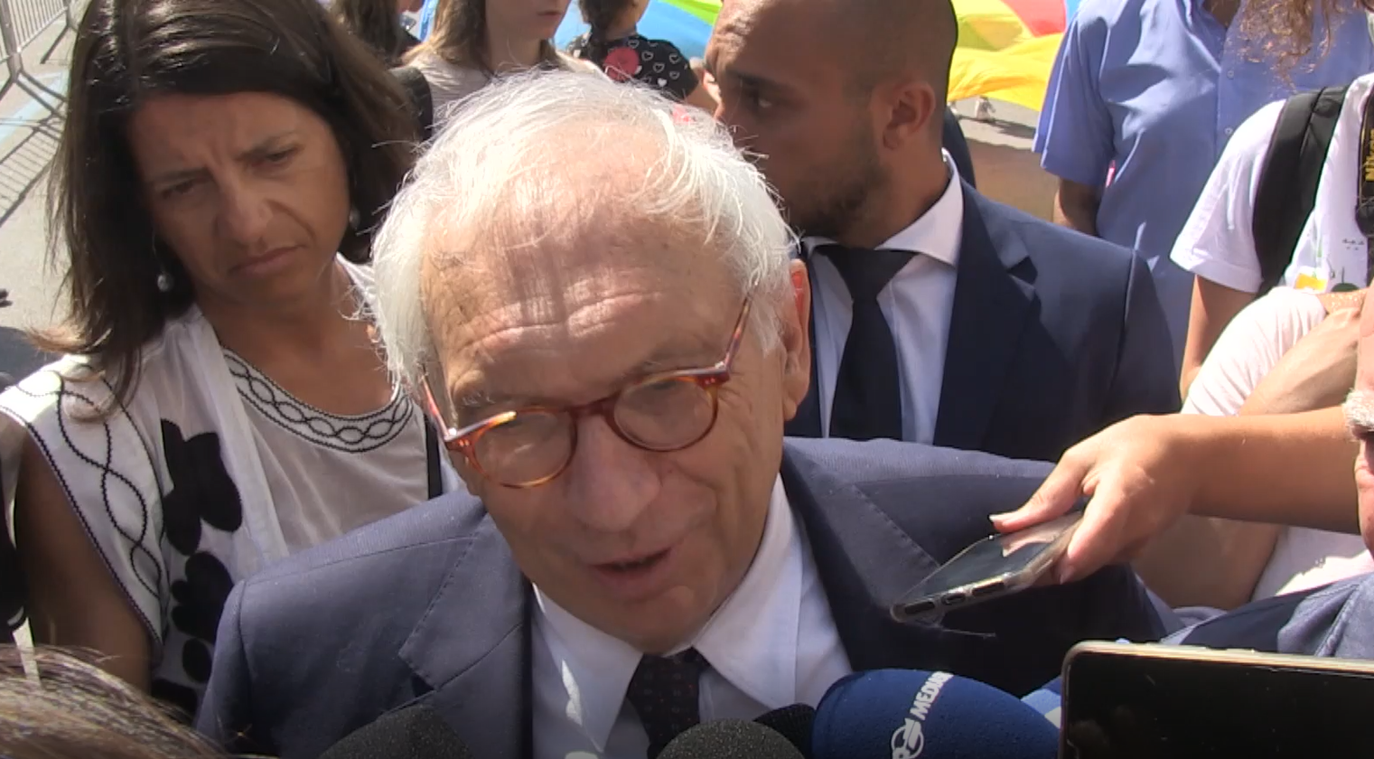 Borsellino, il ministro Bianchi in via D’Amelio: “I ragazzi sono il futuro, chiedono giustizia”