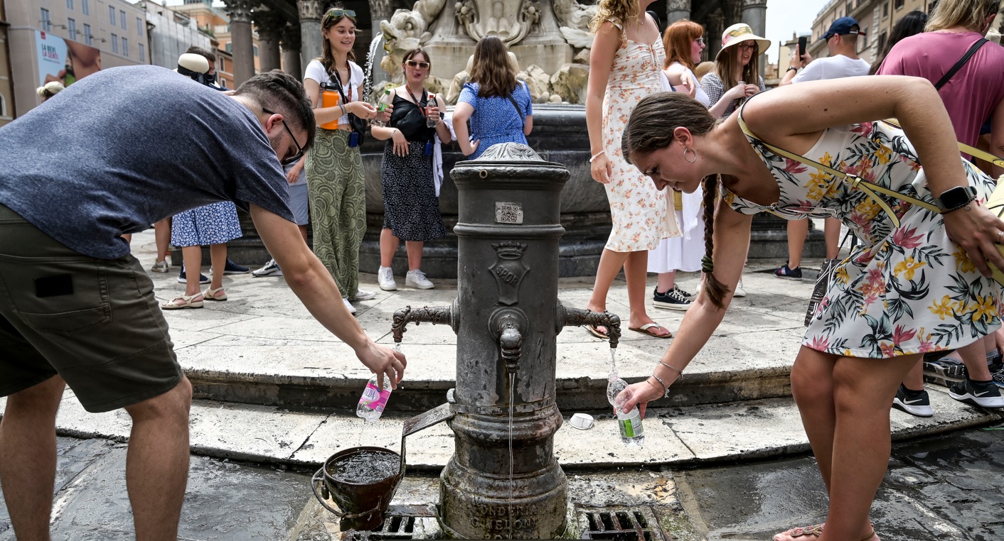 Allarme siccità: ogni italiano consuma 245 litri d’acqua al giorno