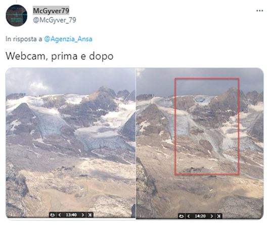 Marmolata, il tragico bilancio: almeno 20 morti – Le foto del dramma