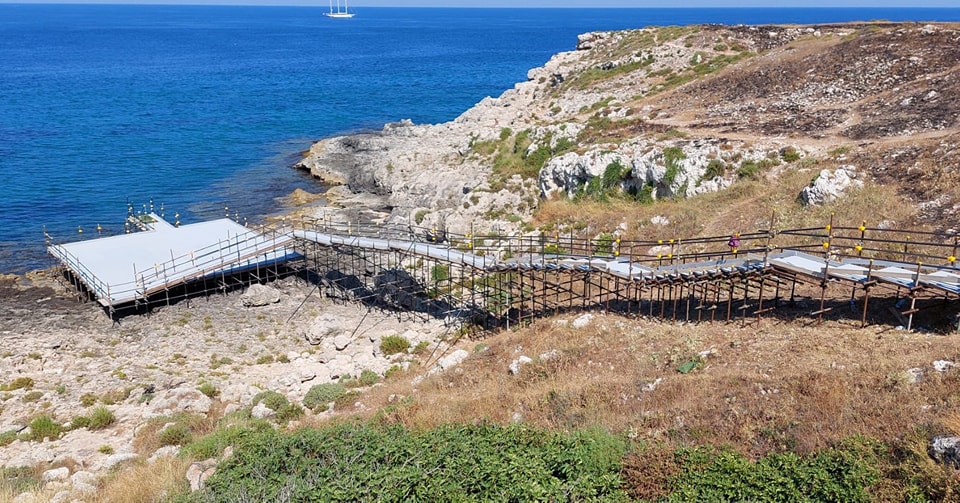 Mare a Siracusa: ultimato il solarium di via Cassa alla “Mazzarrona”