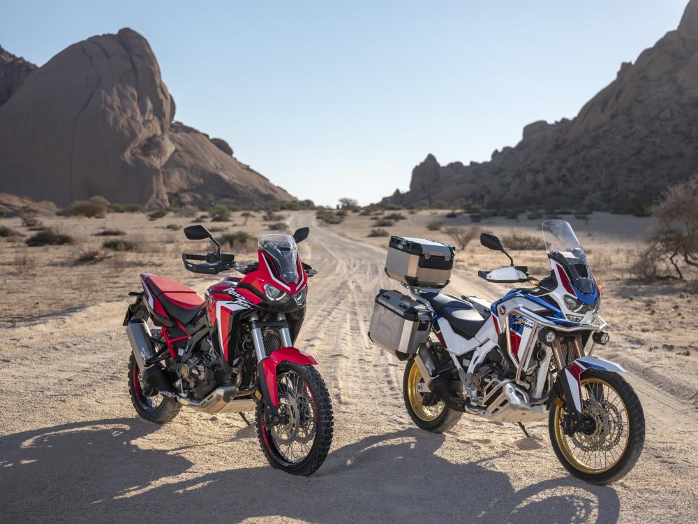 Honda, nuove colorazioni per Africa Twin e Adventure Sports