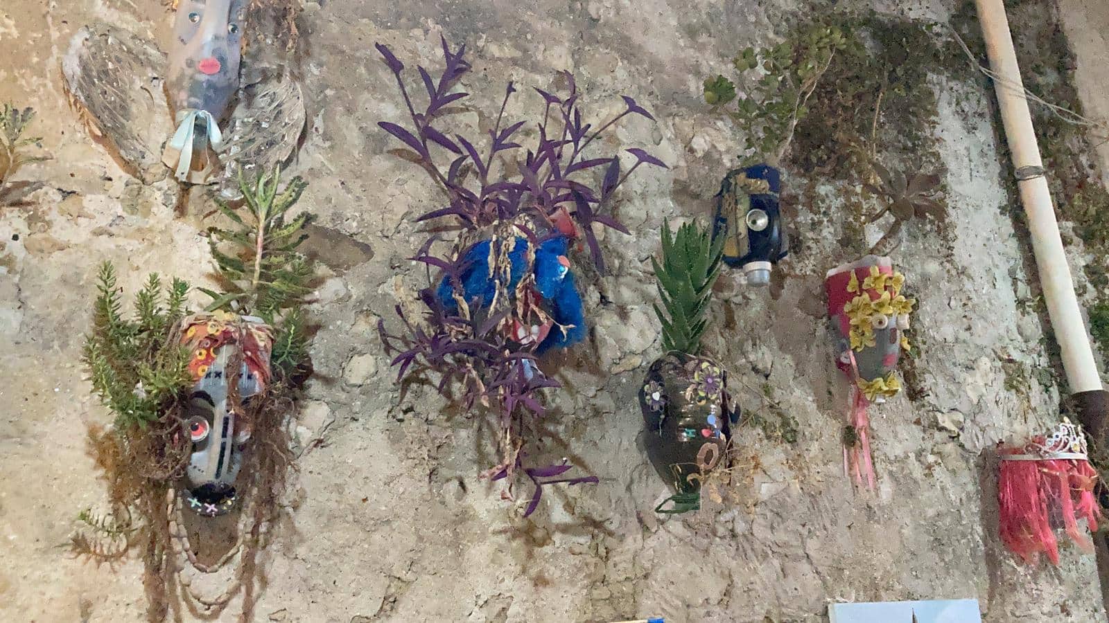 Dai rifiuti a oggetti d’arte: ecco come rinasce il cortile Antinoro a Favara