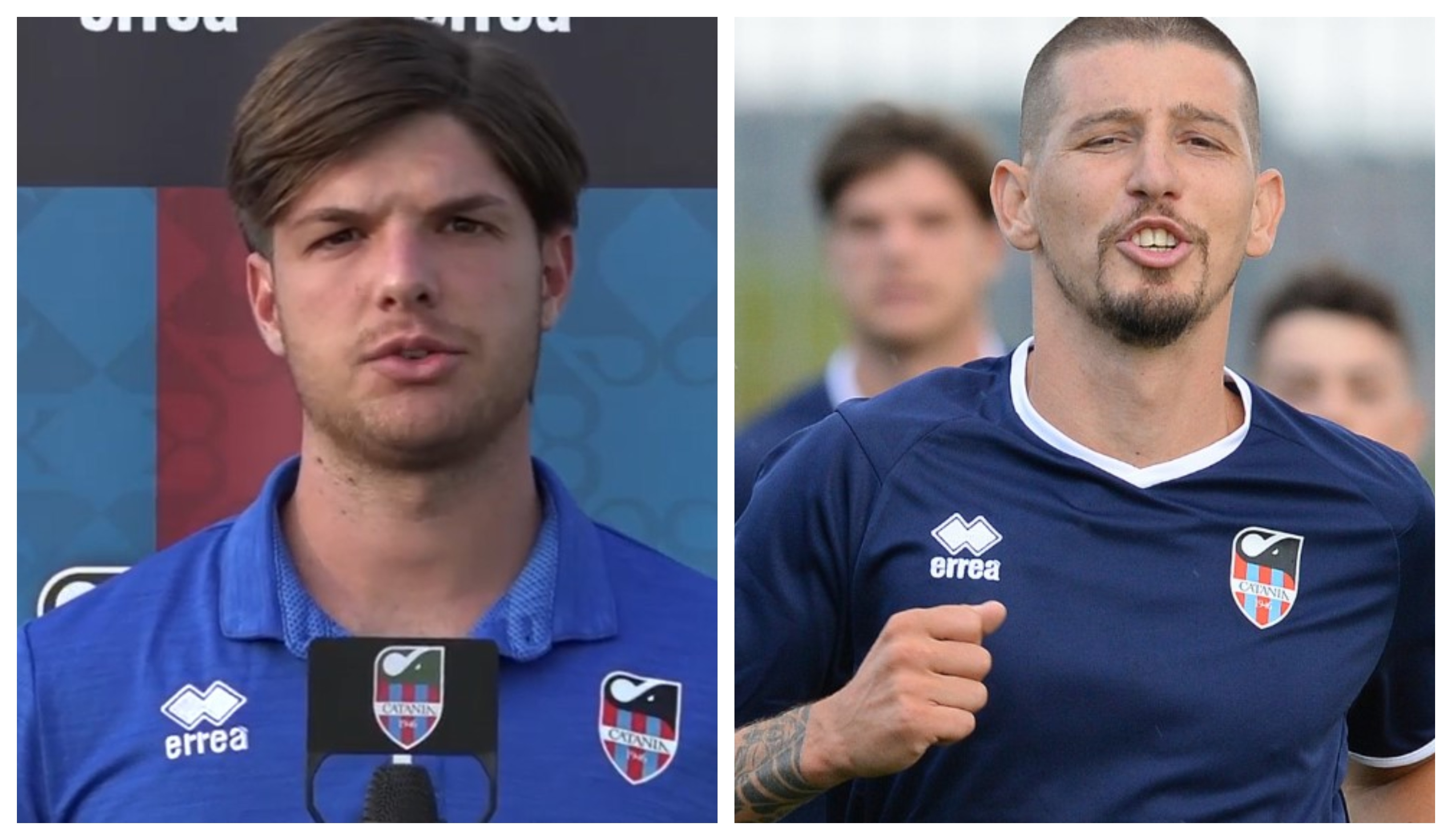 Catania SSD, il “saluto” dei nuovi giocatori Alessandro Russotto e Francesco Rapisarda Catania SSD, il “saluto” dei nuovi giocatori Alessandro Russotto e Francesco Rapisarda