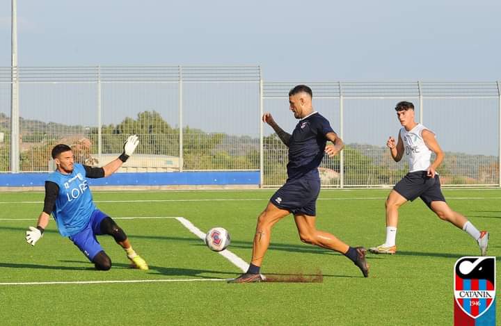 Calcio, Catania: squadra in forma, ok test col Taormina