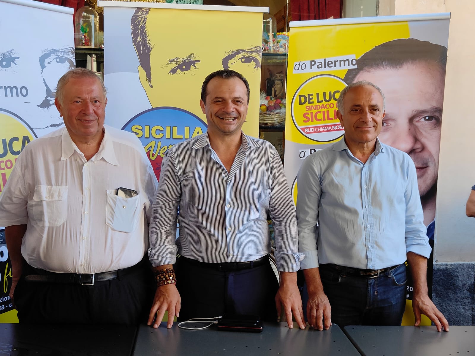 Sicilia Vera, coppia Villari-De Luca a Catania: “Nessun passaggio, solo un progetto comune”