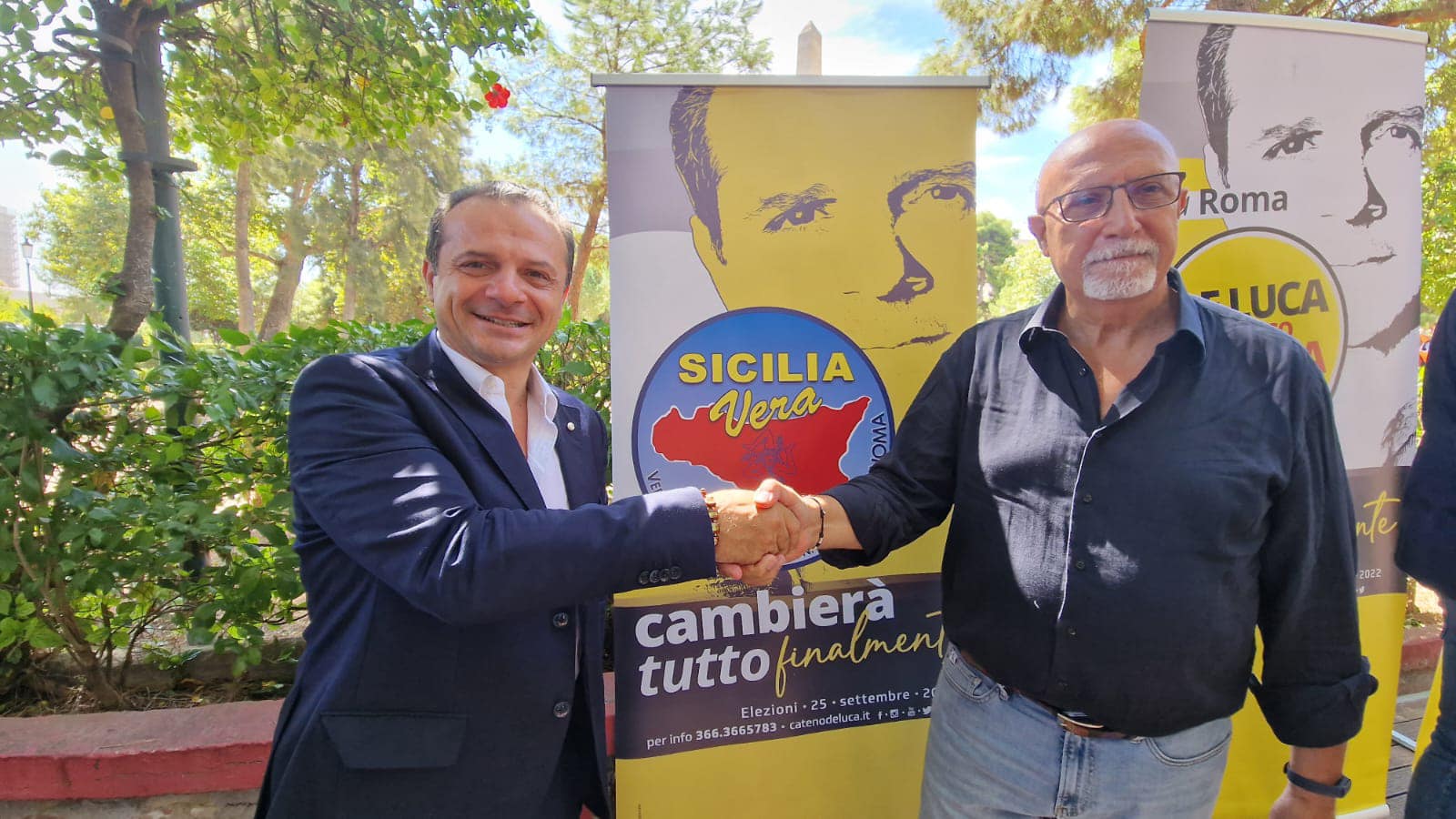 Cateno De Luca presenta le liste di “Sicilia Vera” e “Orgoglio Siculo”: i nomi